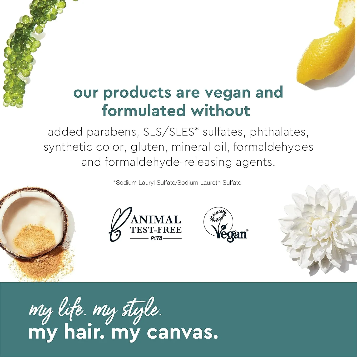 My Hair. My Canvas. More Butter Vegan Hair Masque