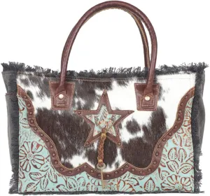 Myra Bag Articulate Canvas & Hairon Bag S-4399