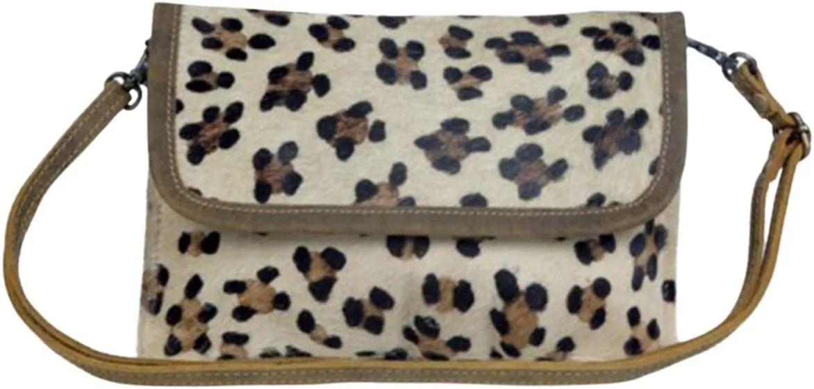 Myra Bag Women's Resplendent Leather And Hair-On Leopard One Size