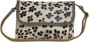 Myra Bag Women's Resplendent Leather And Hair-On Leopard One Size