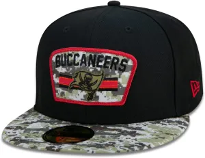 New Era Men's Black/Camo San Francisco 49ers 2021 Salute to Service 59FIFTY Fitted Hat