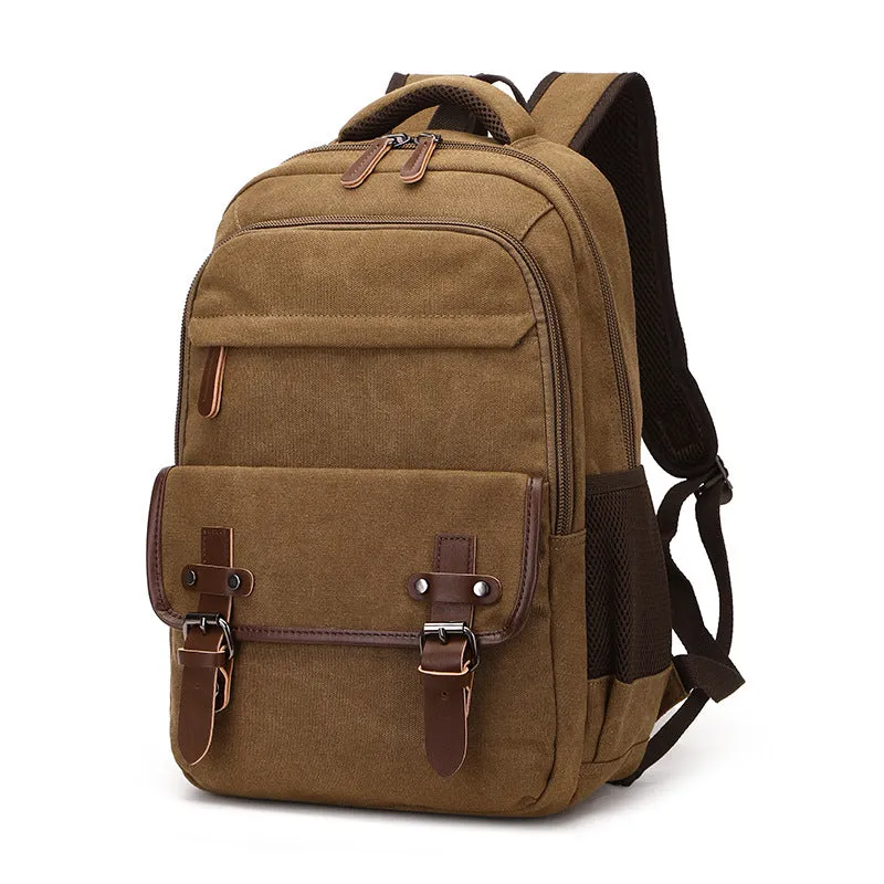 New Glamorous Canvas Multifunctional Computer Unisex Backpacks