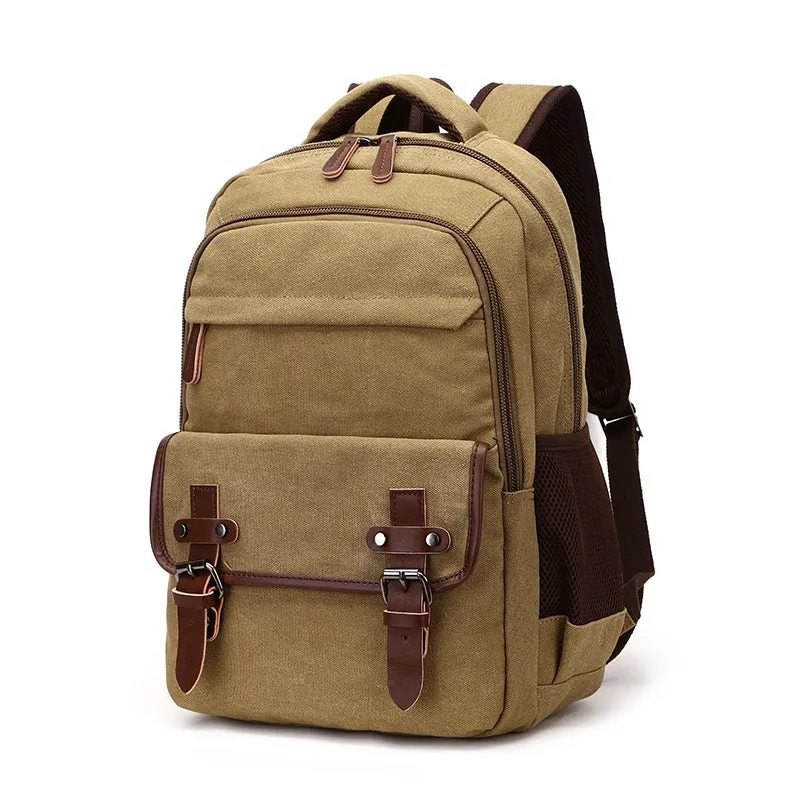 New Glamorous Canvas Multifunctional Computer Unisex Backpacks