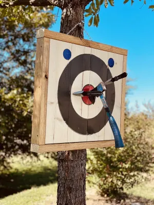 New Hanging Axe and Knife Throwing Target