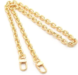 NEXT FASHION Purse Chain Strap Replacement [9mm Round] Shoulder Crossbody Chain For Womens Handbag Gold (16" / 40cm)