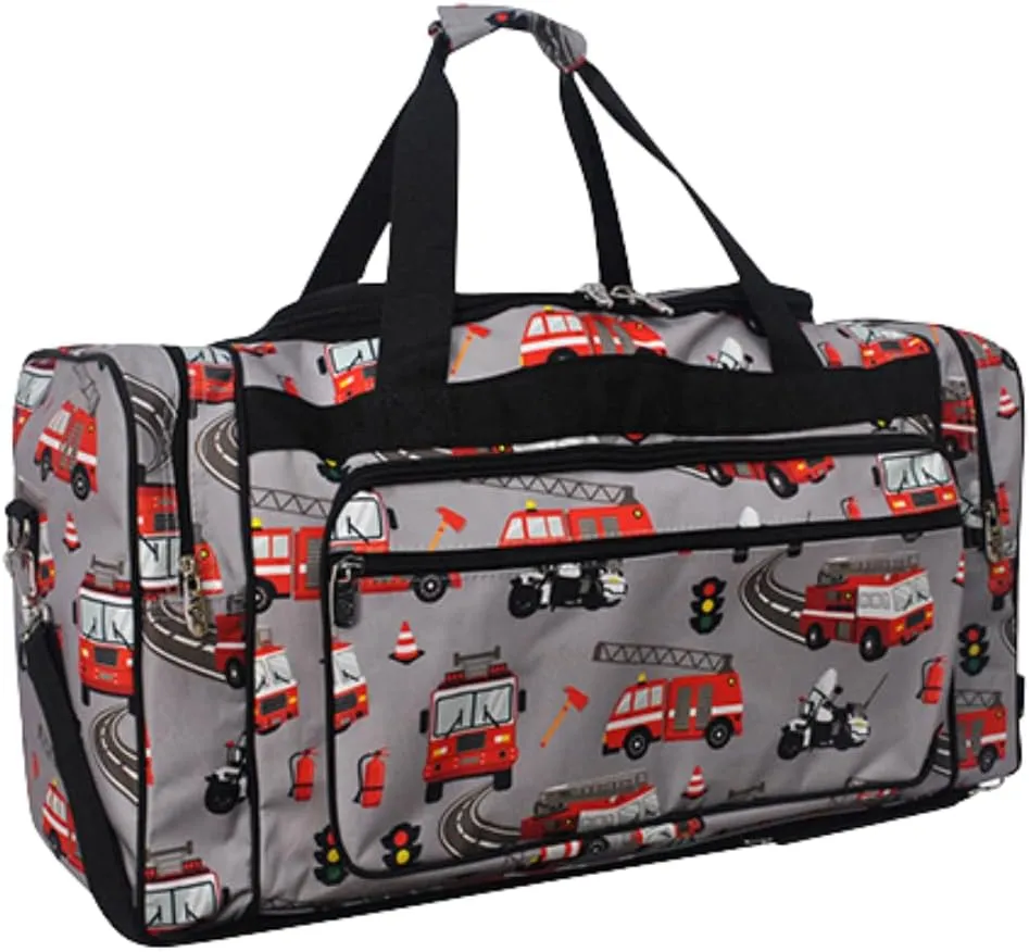 NGIL Canvas 20" inch Duffle Bag (First Responders-Black)