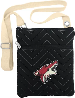 NHL Chev-Stitch Cross Body Purse