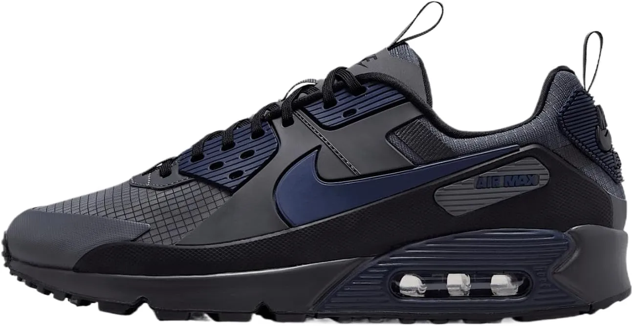 Nike Air Max 90 Drift Men's Shoes (FB2877-006, Iron Grey/Black/Anthracite/Obsidian) Size 9
