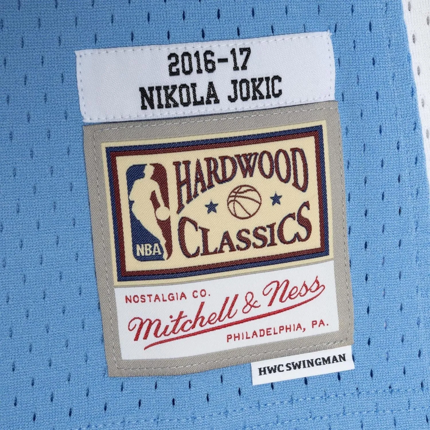 Nikola Jokic Denver Nuggets 2016 Hardwood Classics Swingman Jersey