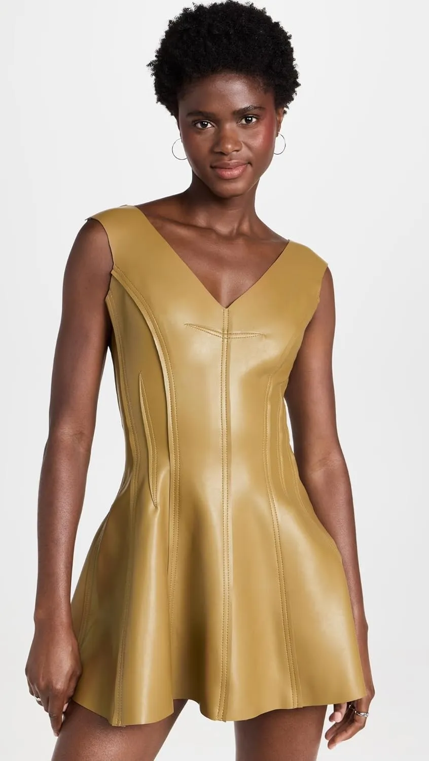 Norma Kamali Women's Grace Mini Dress