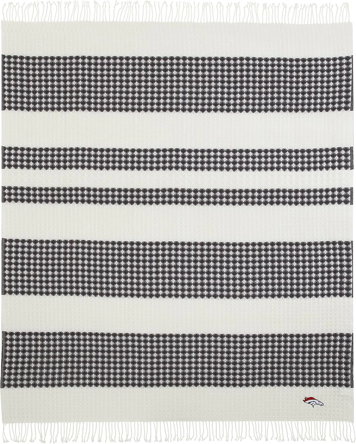 NORTHWEST NFL Unisex-Adult Waffle Weave Jacquard Throw Blanket