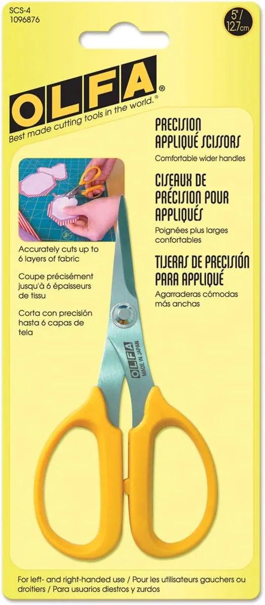 OLFA Precision Applique Scissors 5in