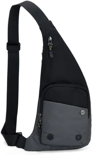 Outdoor Casual Single Shoulder Crossbody Bag Chest Bags Hit Color Waterproof Fashion Sports Men and Women Chest Bags