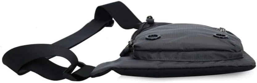 Outdoor Casual Single Shoulder Crossbody Bag Chest Bags Hit Color Waterproof Fashion Sports Men and Women Chest Bags