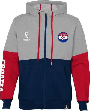 Outerstuff Men's FIFA World Cup Country Contrast Panel Fleece Hood