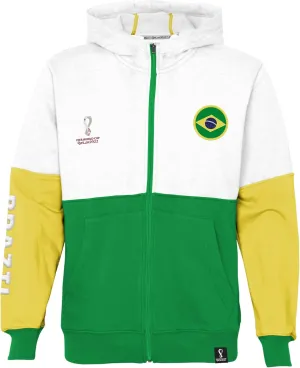 Outerstuff Unisex Kid's FIFA World Cup Country Contrast Panel Fleece Hood