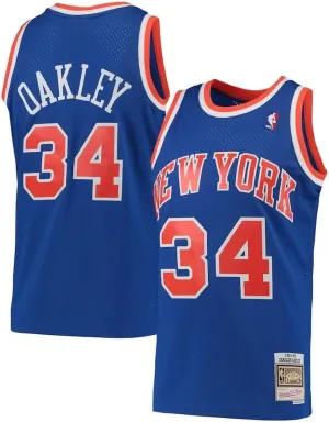 Outerstuff Youth Charles Oakley New York Knicks Swingman Jersey (US, Alpha, X-Large, Regular) Blue