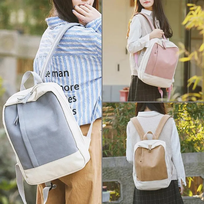Pastel Colorblock Backpack