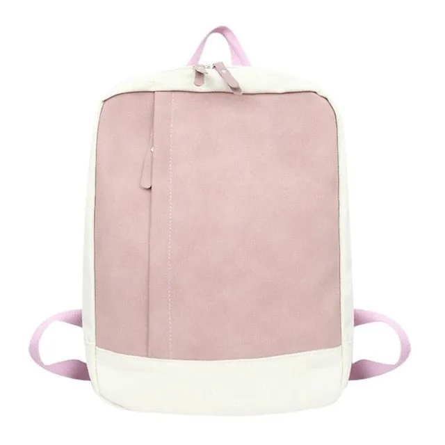 Pastel Colorblock Backpack
