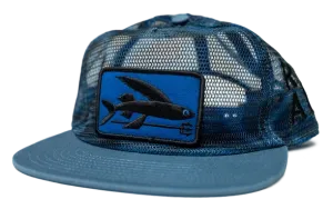 Patagonia x REAL Breezefarer Hat-Clouds Utility Blue