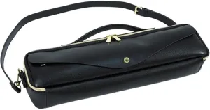 Pearl Flute Case Cover, Legato-Largo, Synthetic Leather B-Foot, Black