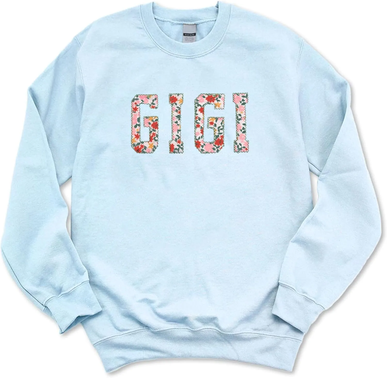 Personalized Embroidered Applique Grandma Sweatshirt Custom Nana Mimi Granny Mamaw Mama Women Gift Mothers Day 2024