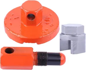 Piston Stop Clutch Flywheel Disassembly Part Dismount Tool for Husqvarna Rancher 340 345 346 350 351 353 445 450 455 460 502 54 16-03 for 45/52/58 2 Cycle Chainsaws