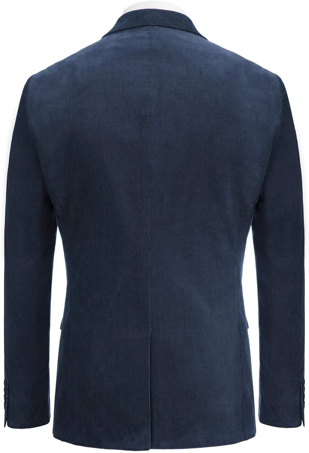 PJ PAUL JONES Mens Corduroy Blazer Jackets Slim Fit Two Button Casual Sports Coat