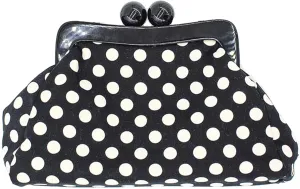 Polka Dot Evening Bag Clutch Purse for Women Wedding Party Handbag Cocktail Bag