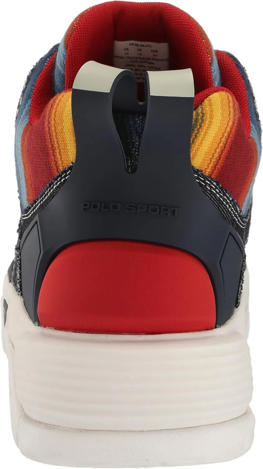 Polo Ralph Lauren Men's Ps100 Multi-Print High-top Sneaker