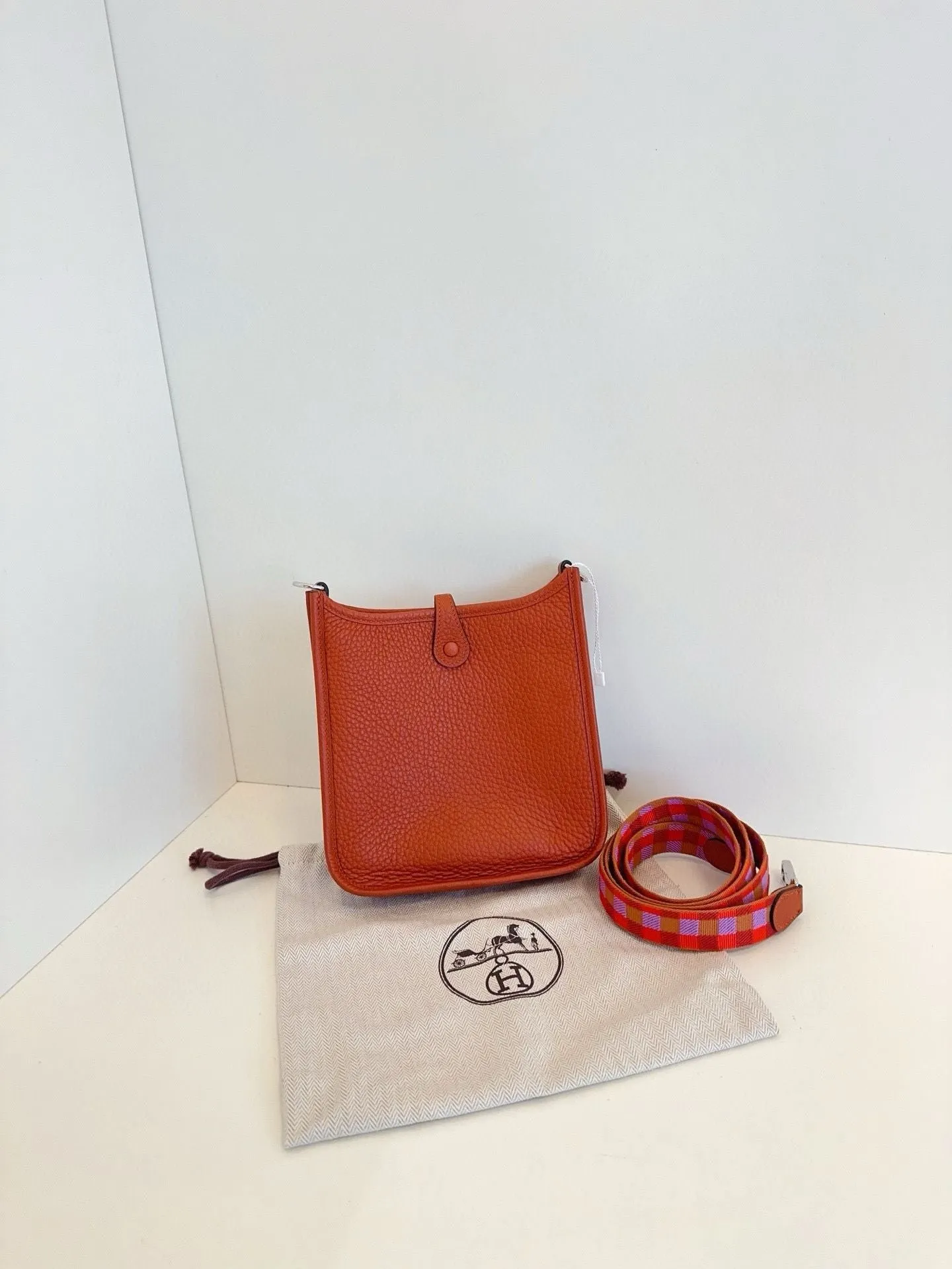 Preloved Hermès Evelyne mini Bag 6c color 2021year 117723