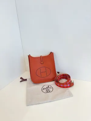 Preloved Hermès Evelyne mini Bag 6c color 2021year 117723