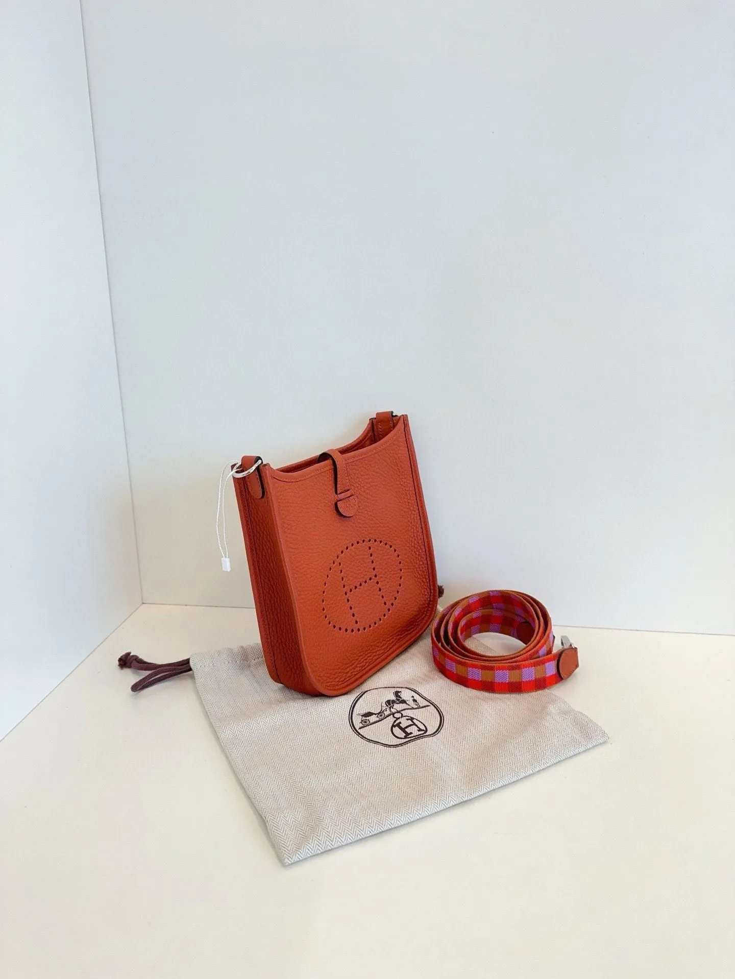 Preloved Hermès Evelyne mini Bag 6c color 2021year 117723