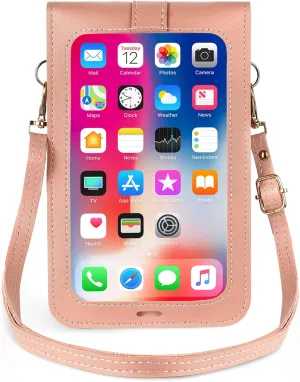 PU Leather Multi Pocket Casual Small Crossbody Bag Cell Phone Purse Wallet for Women