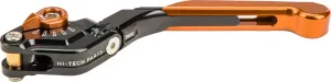 Puig Foldable EXTENDABLE Clutch Lever 3.0. Black/Select.Orange/Extend.Orange