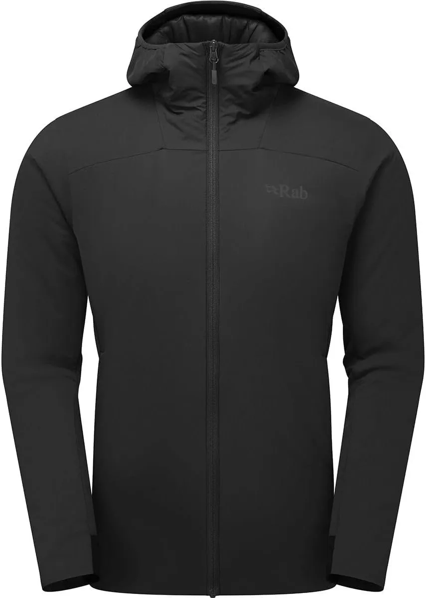 Rab Men's Xenair Alpine Flex Jacket - Hooded Synthetic Insulated Coat for Hiking & Mountaineering