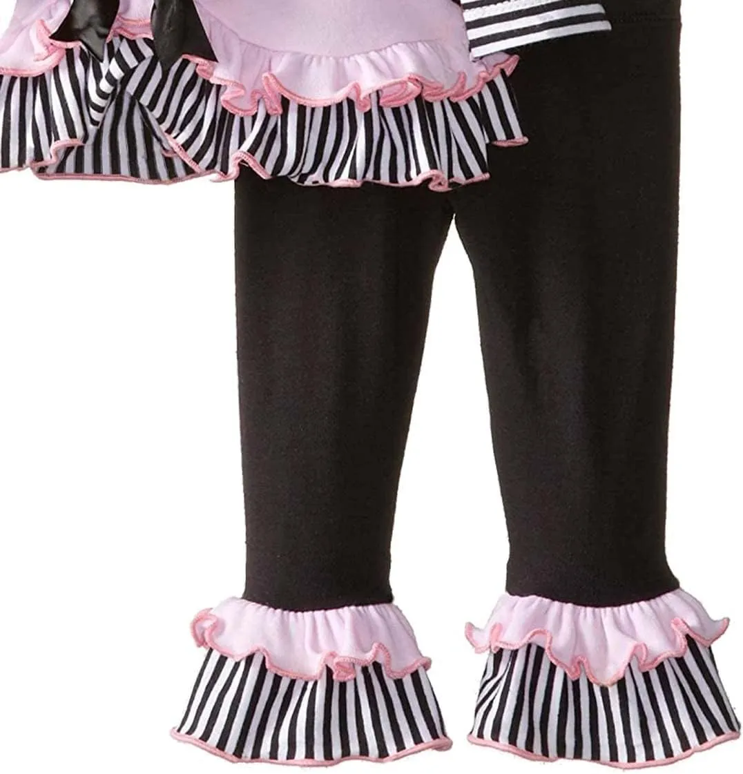 Rare Editions Baby-Toddler-Little Girls Fashion Knit Top and Pants Set
