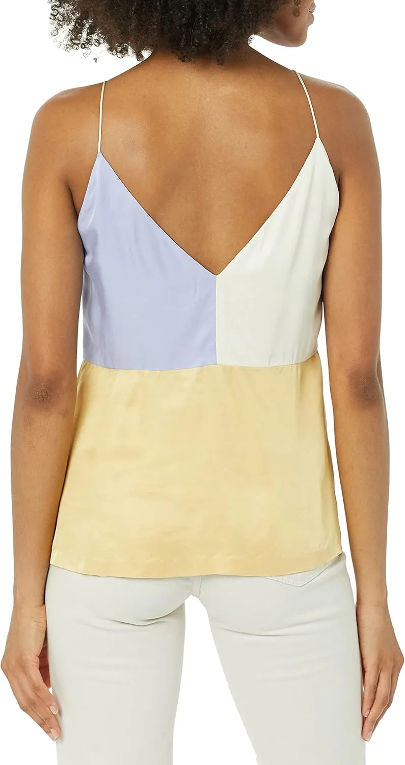 Rebecca Taylor Women's Color-Blocked Twill Camisole