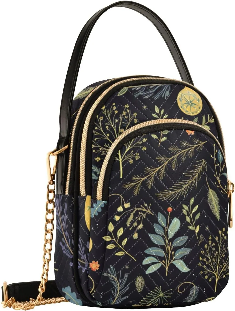 Red and Green Tomato Womens Shoulder Purse, Crossbody Bag with Strap, Fall Crossbody Purse