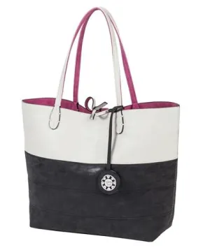 Reversible Value for money Tote Colorblock Price guarantee