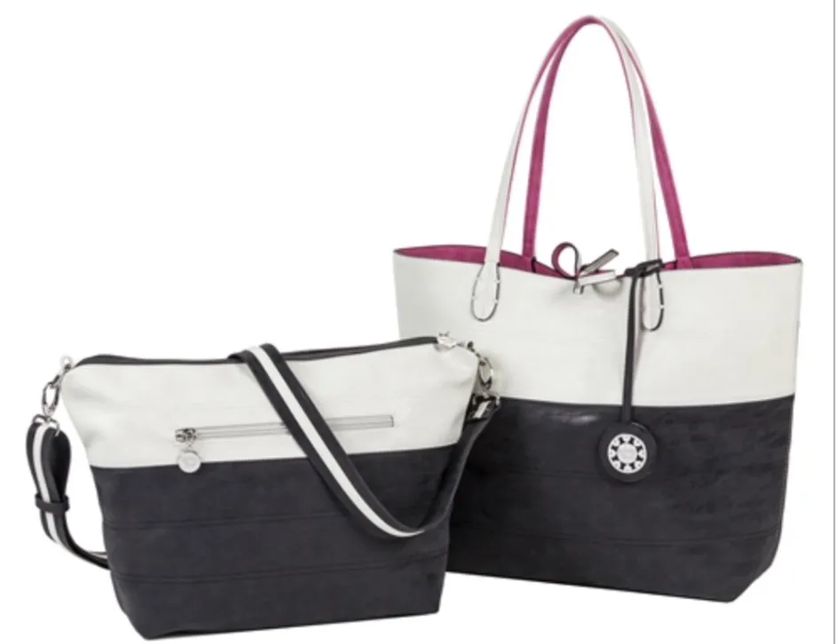 Reversible Value for money Tote Colorblock Price guarantee