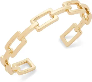 Rocksbox Huxley Cuff Bracelet - Adjustable Bracelet for Women - High Polish Plating - Premium Quality Jewelry