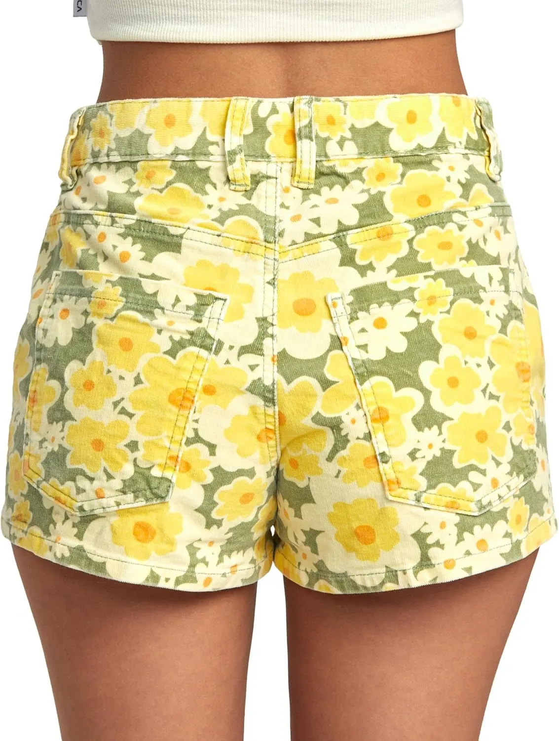 RVCA Womens Corduroy Shorts