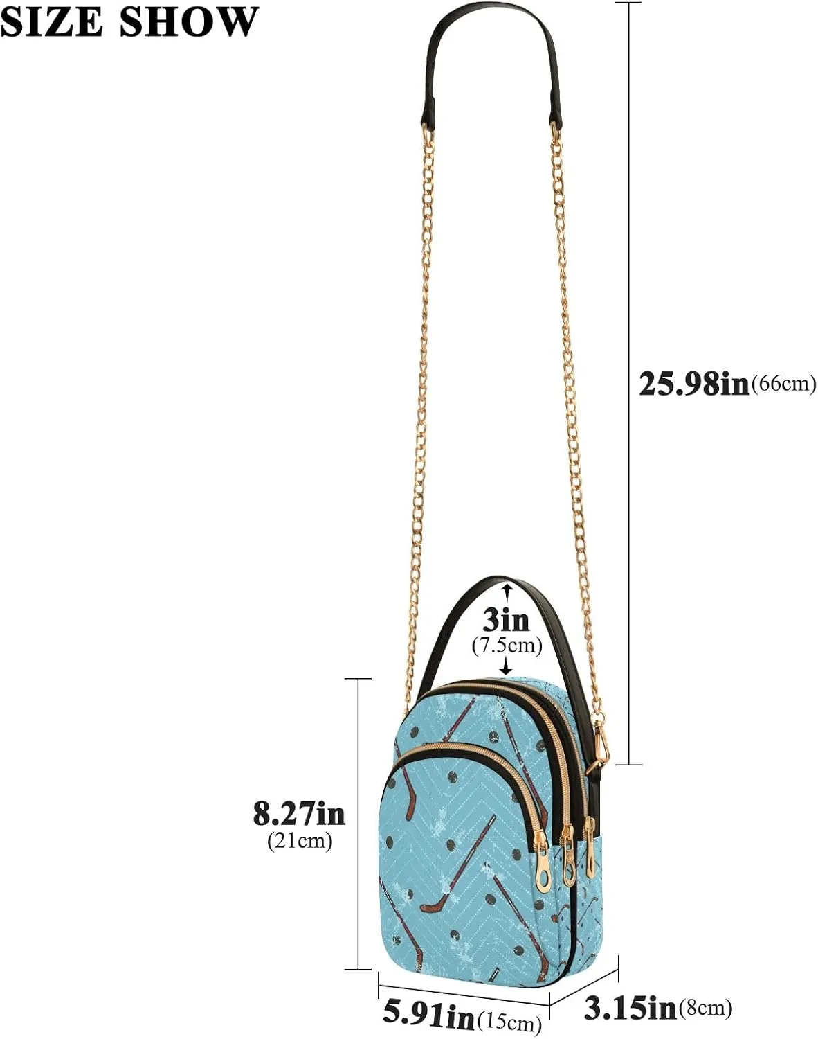 senya Pink Black Leopard Crossbody Handbags for Women Casual Leather Shoulder Phone Purse