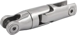 SHENGHUISS Heavy Duty Boat Anchor Chain Swivel Connector 316 Stainless SteelMulti-Directional Anchor Roller (2 Sizes)