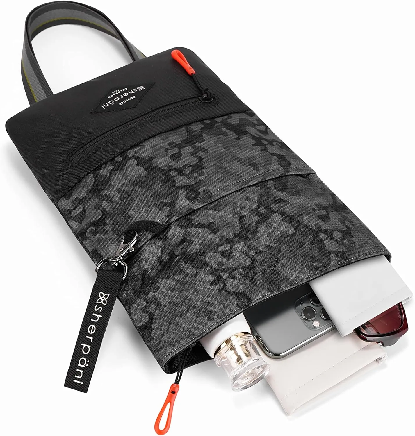 Sherpani Pica, Small Crossbody Purse, Nylon Crossbody Bag, Lightweight Cross Body Bag, Shoulder Bag, Purses for Women, Travel Bag, RFID Protection (Dream Camo)