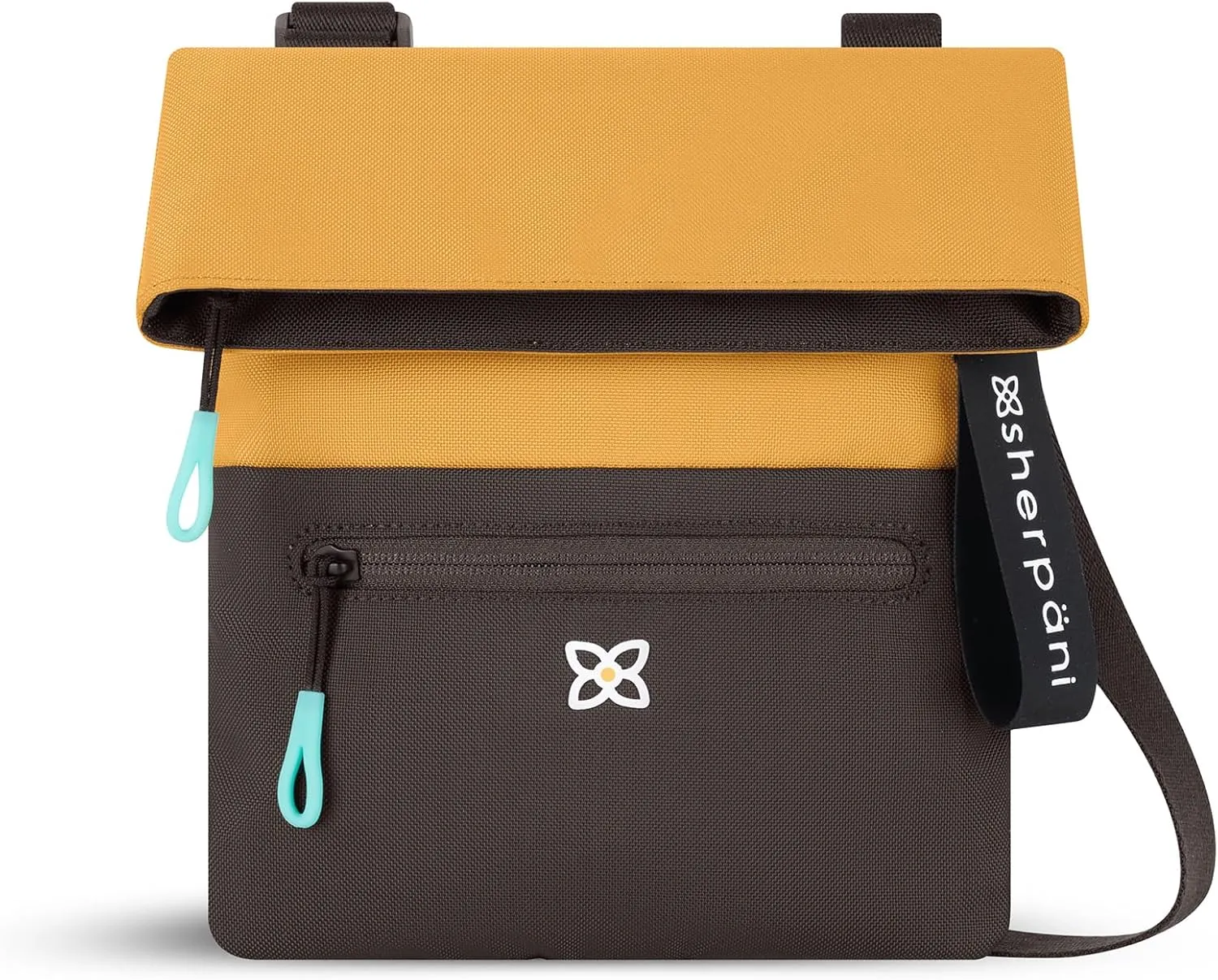Sherpani Pica, Small Crossbody Purse, Nylon Crossbody Bag, Lightweight Cross Body, Travel Shoulder Bag, Purses for Women, RFID Protection WITHOUT Coin Purse, Travel Gift for Mothers Day 2025 (Sundial)