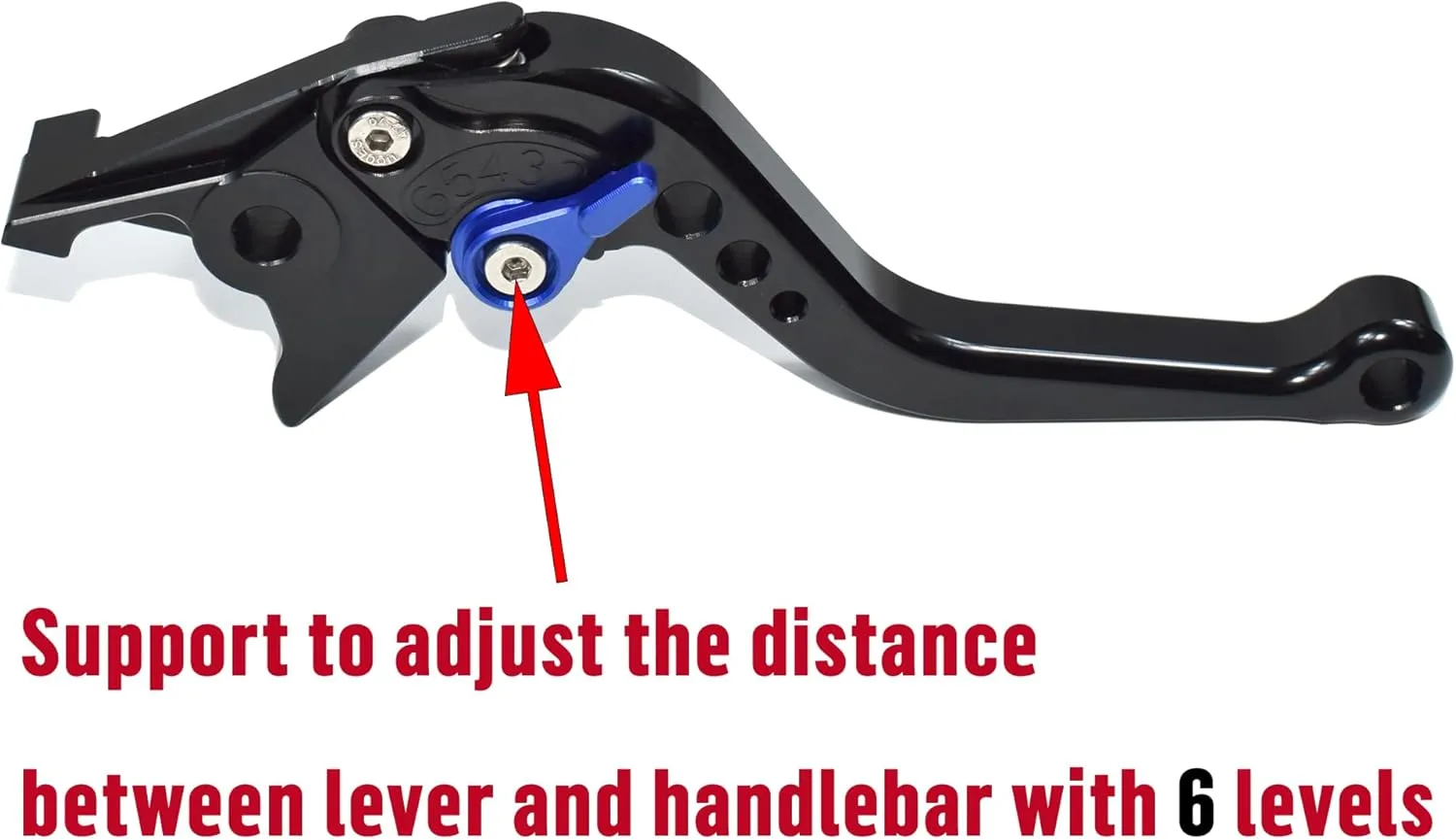 Short Brake Clutch Lever Set Compatible with CFMOTO Ibex 450 Ibex 800/ E/T/S, CNC Aluminum Alloy Made (Green)