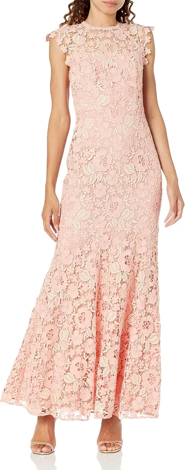 Shoshanna Women's Carlotta Lace Trumpet Dress