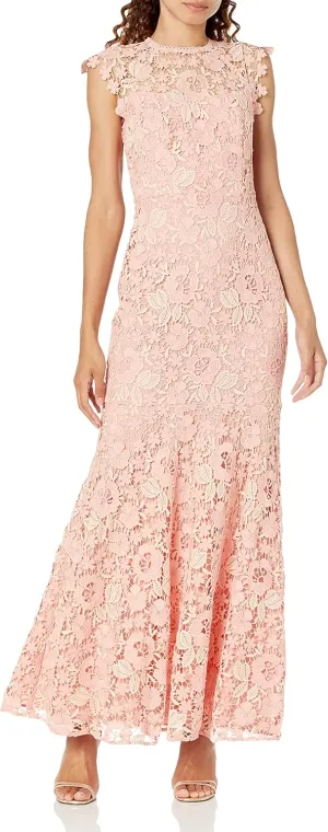 Shoshanna Women's Carlotta Lace Trumpet Dress